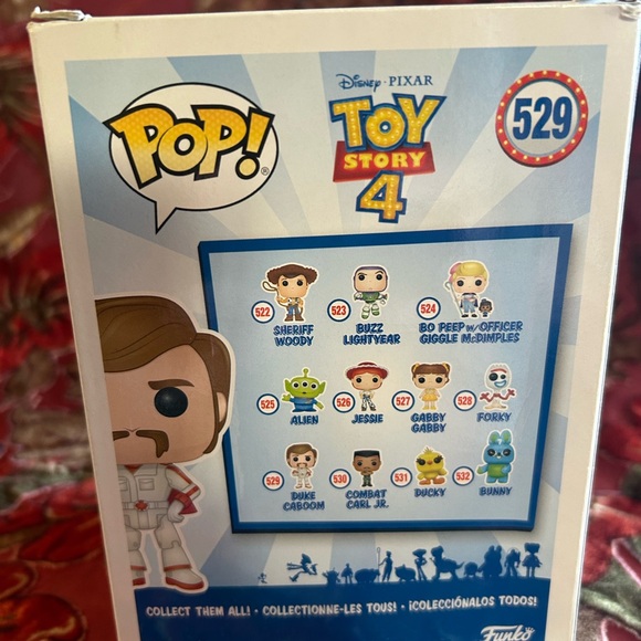 💥DUKE CABOOM💥RETIRED/VAULTED Funko Pop Disney Pixar Toy Story 4 Figure - Picture 7 of 11